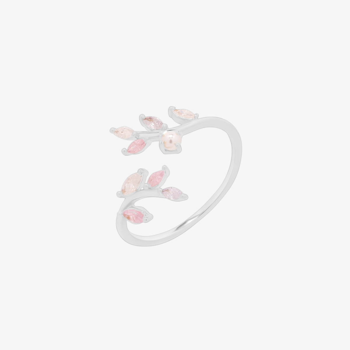Pearl vine ring